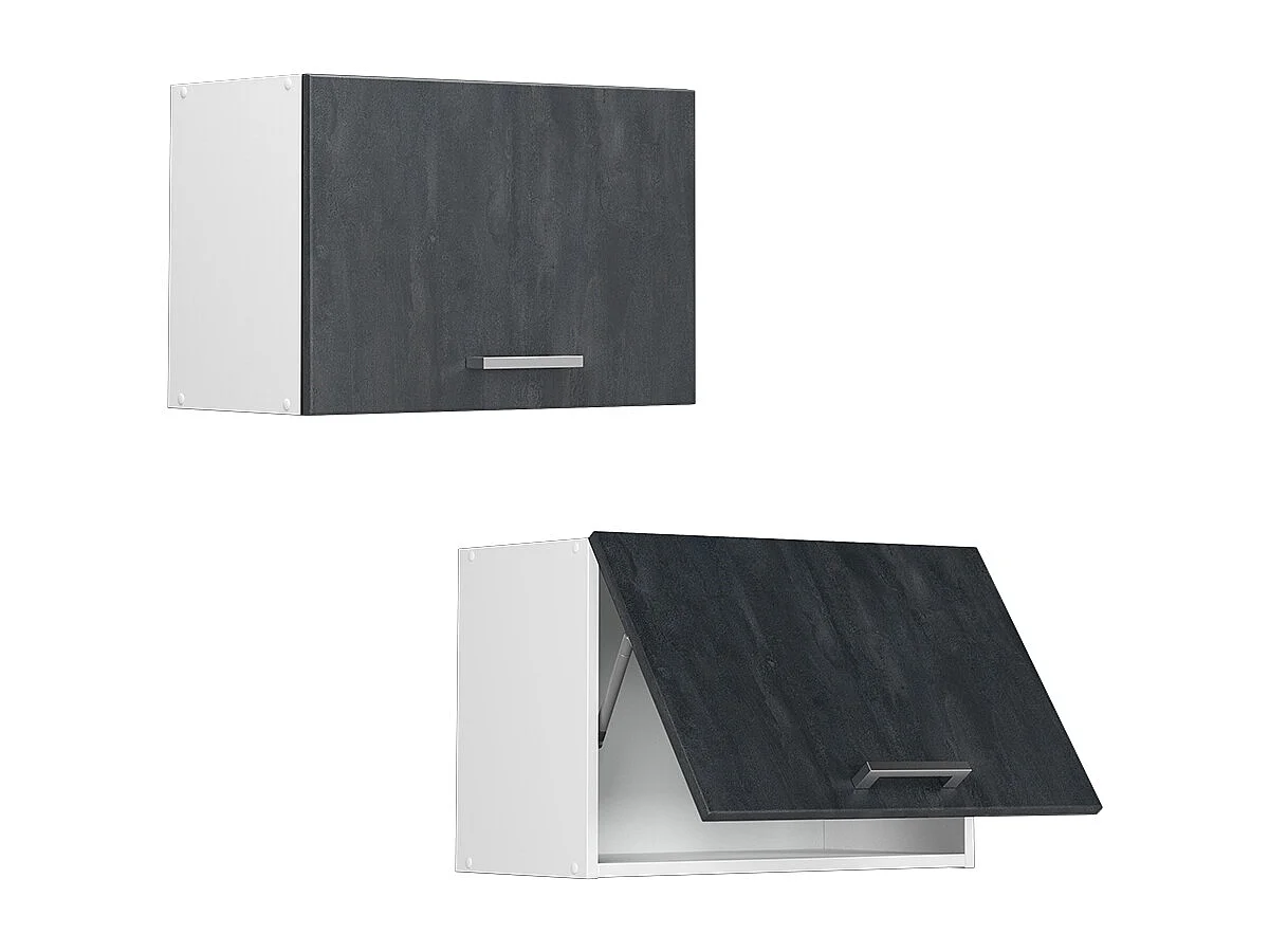 Armario colgante hormigón negro 60x31x40 r-line