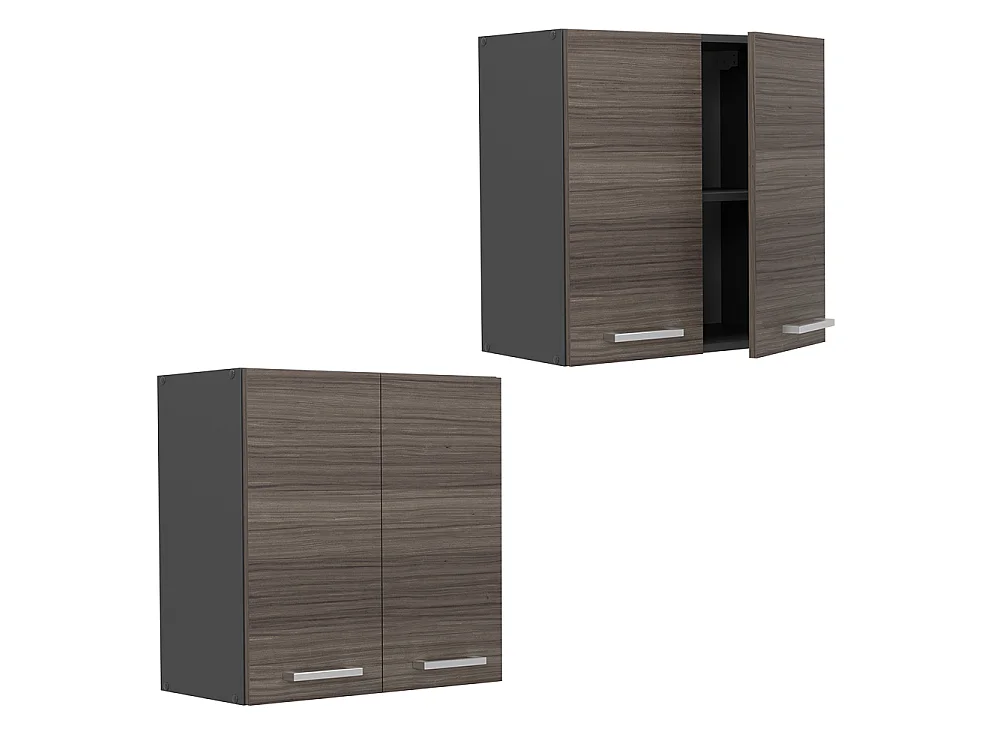 Wall cabinet noble gray 60x31x60 r-line