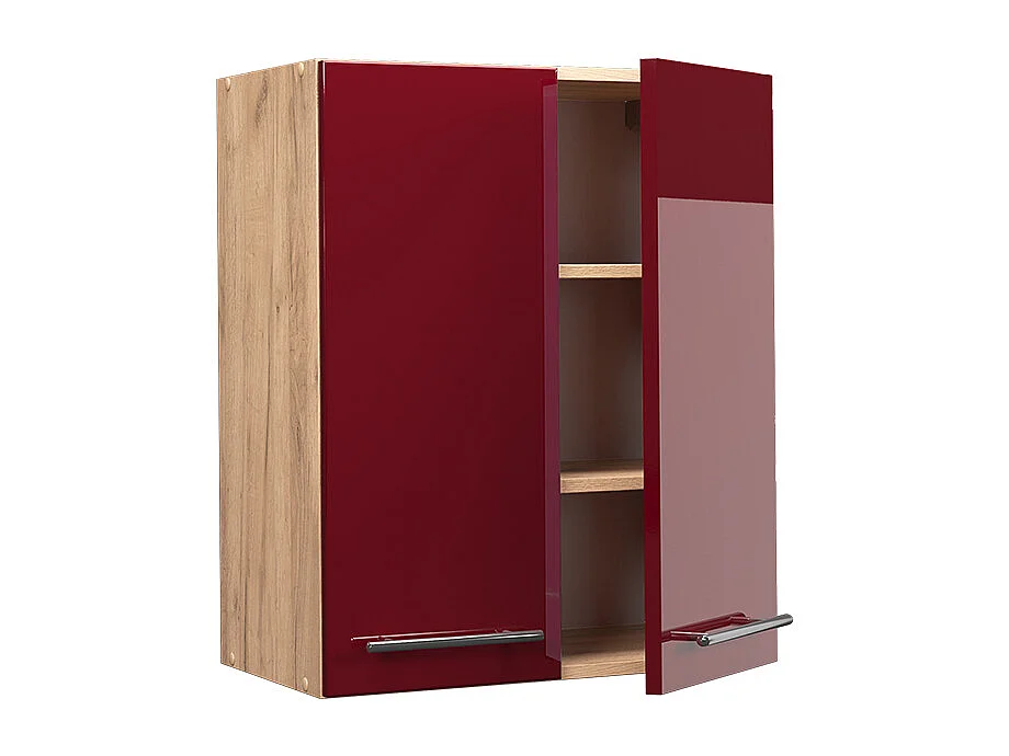 Hängeschrank bordeaux hochglanz 60x34.1x72 fame-line