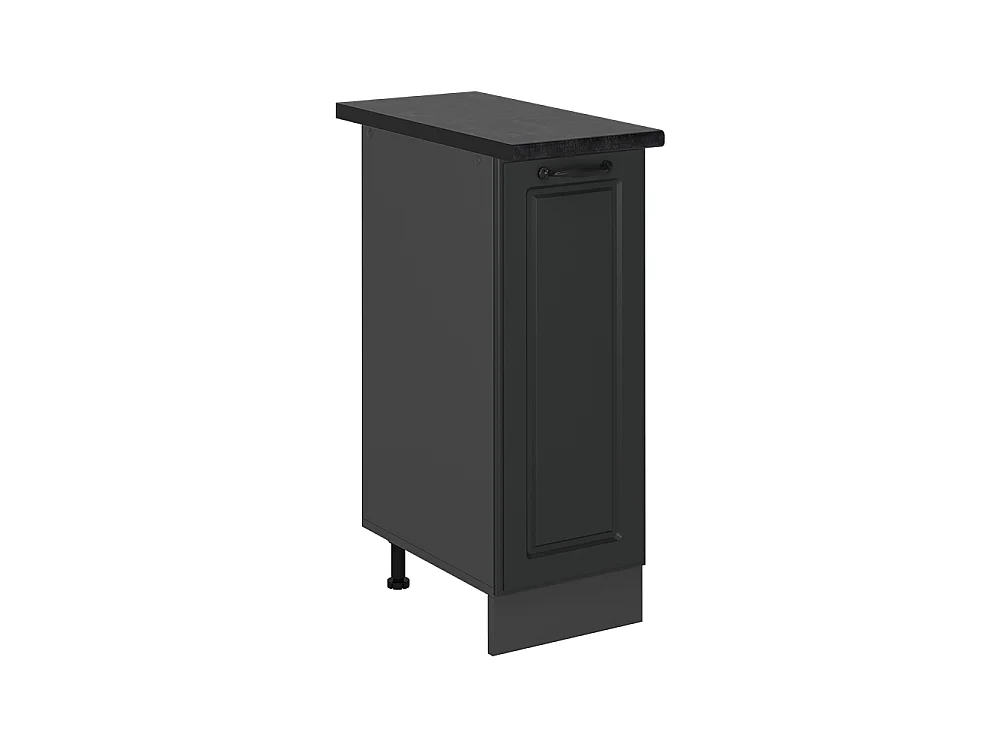Meuble de cuisine anthracite campagne 30x60x81.6 r-line