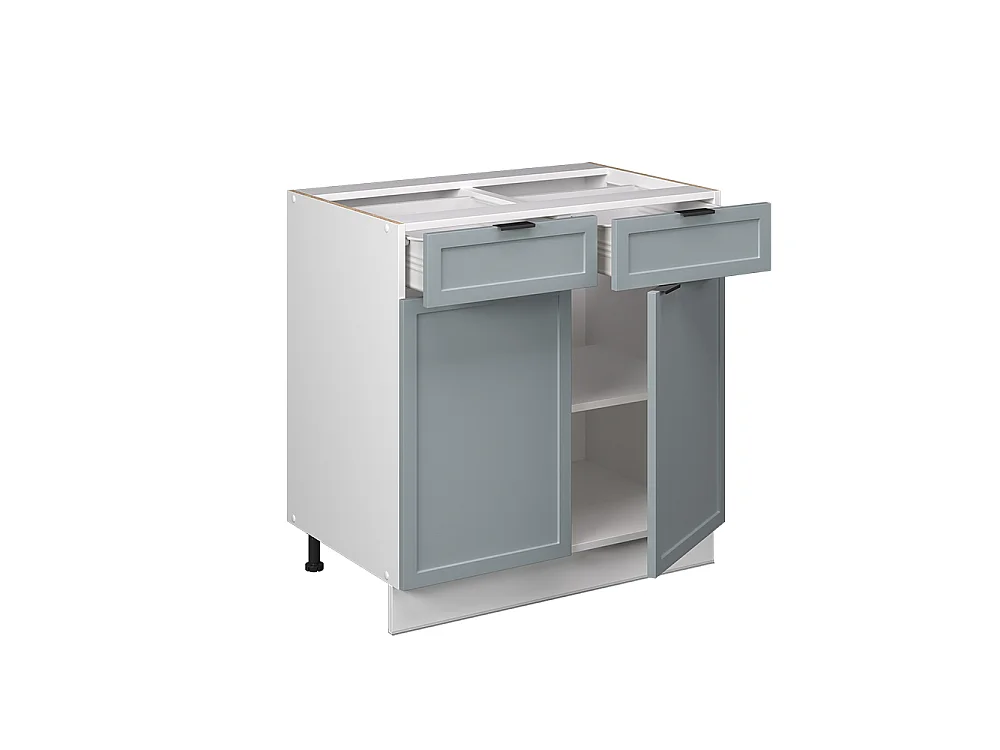 Küchenunterschrank hellblau-grau 80x60x82 fame-line
