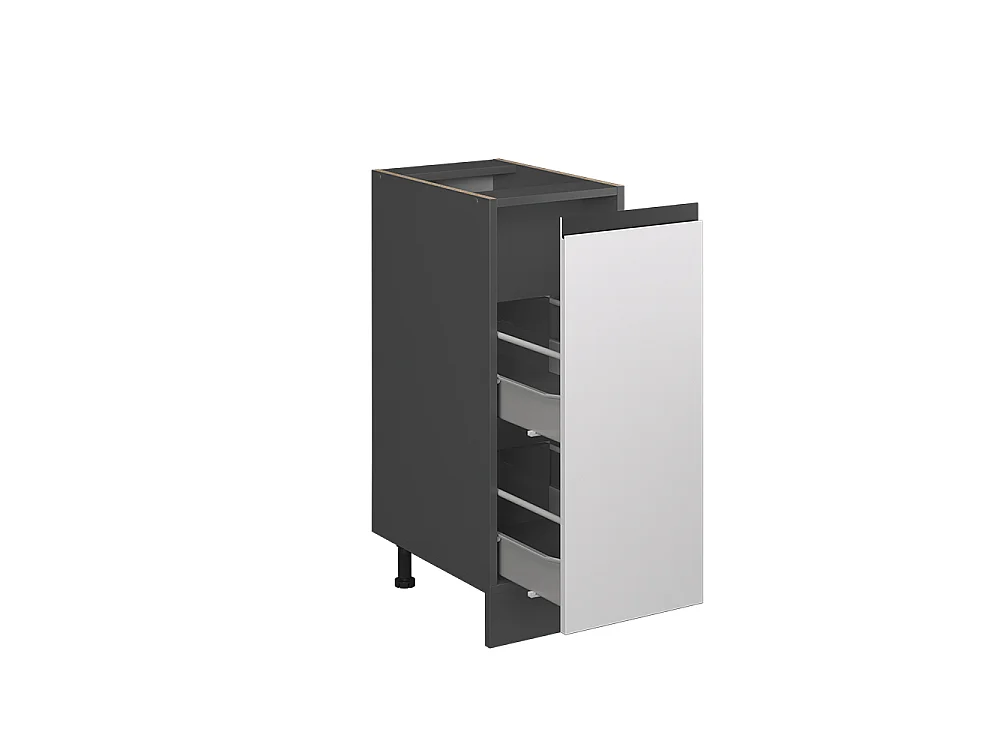 Armadio cucina dispensa alto bianco 30x60x81.6 r-line