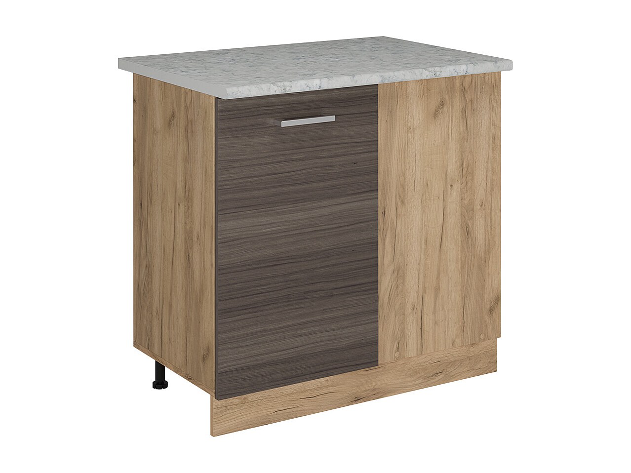 Mobile ad angolo cucina grigio nobile 86x60x81.6 r-line