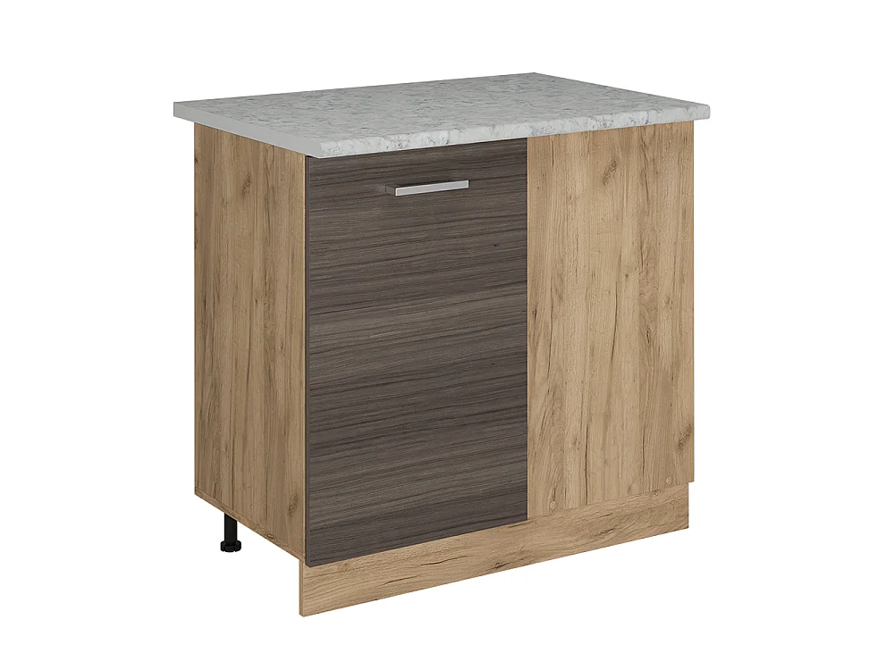 Hoekkast edel grijs 86x60x81.6 r-line