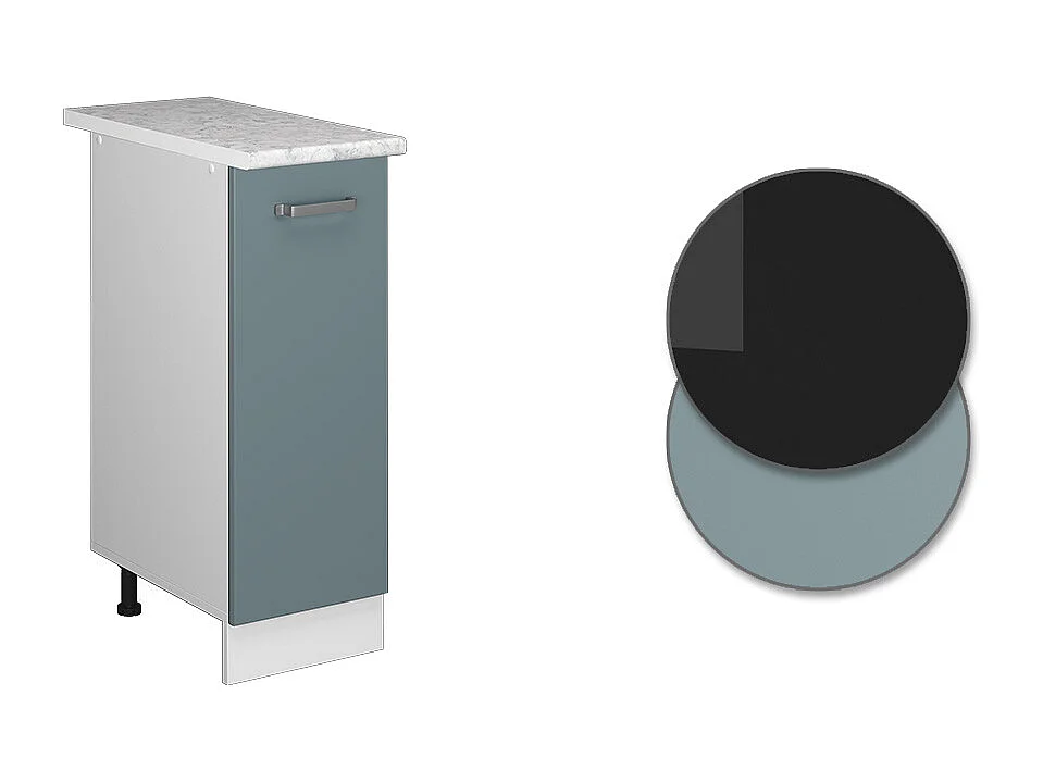 Armario de farmacia gris azulado 30x60x81.6 r-line