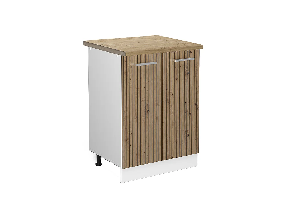 Meuble bas de cuisine chêne artisan 60x60x81.6 r-line