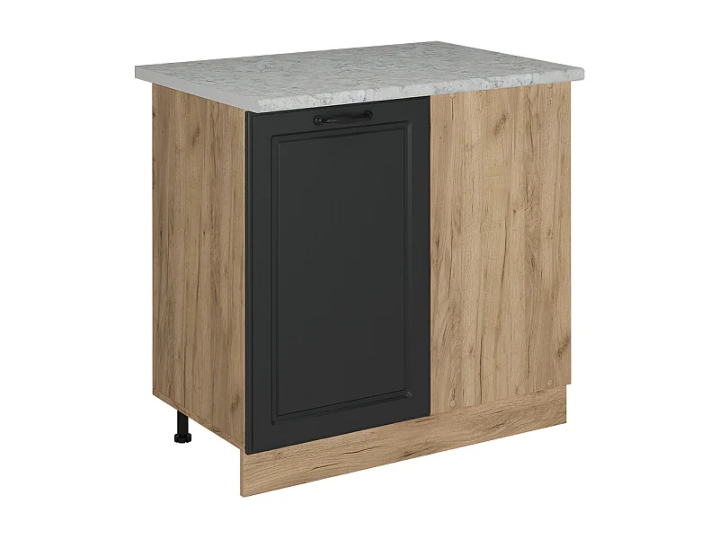 Hoekkast antraciet landhuis 86x60x81.6 r-line