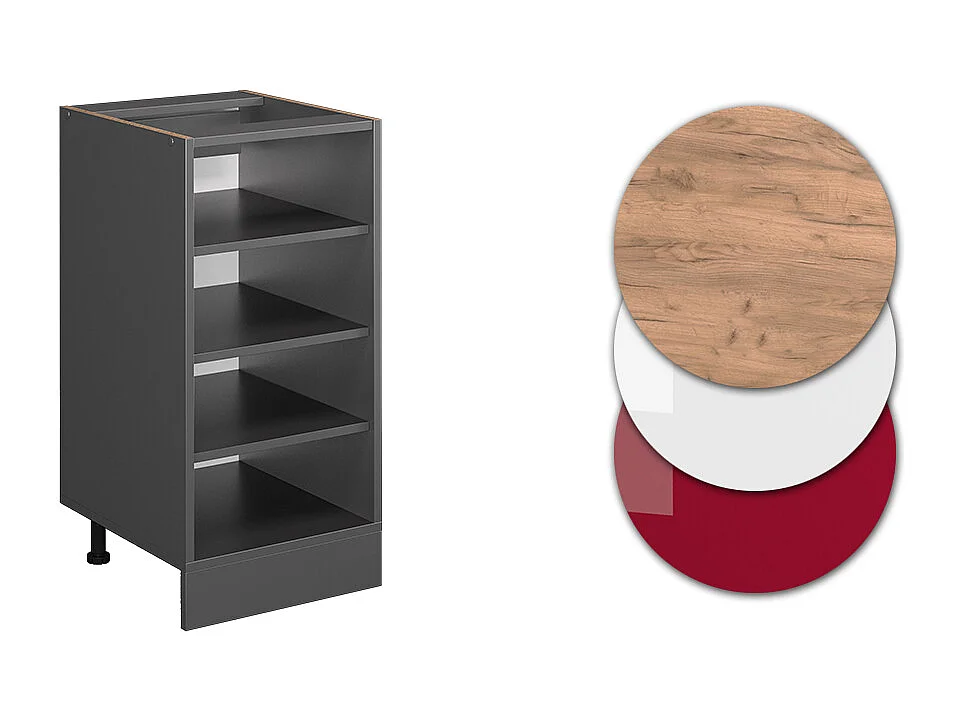 Küchenregal anthrazit 40x44x81.6 r-line