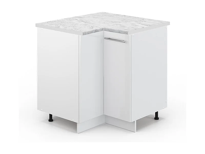 Meuble dangle blanc haute brillance 80.5x60x82 fame-line