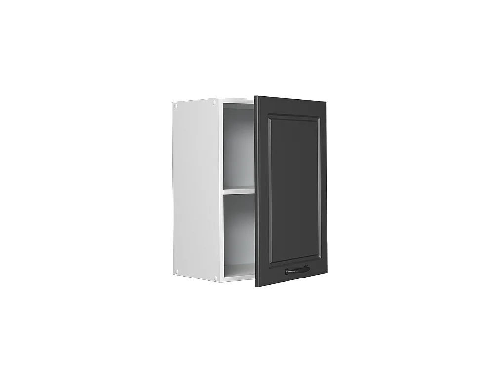 Elément haut de cuisine anthracite campagne 45x31x60 r-line