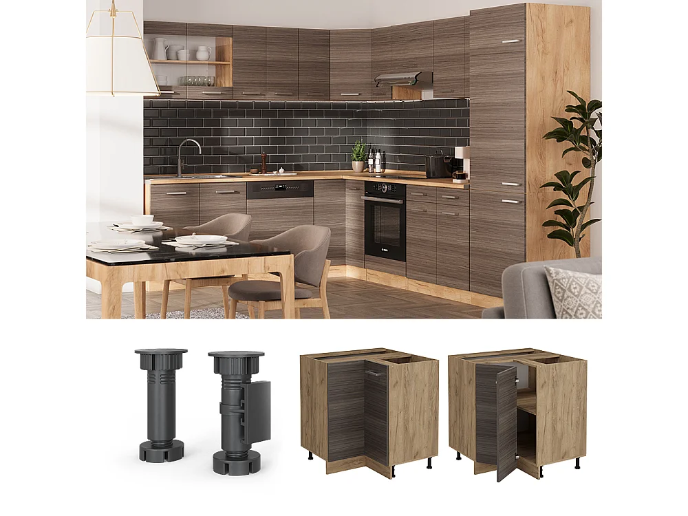 Meuble dangle gris noble 75.6x60x81.6 r-line