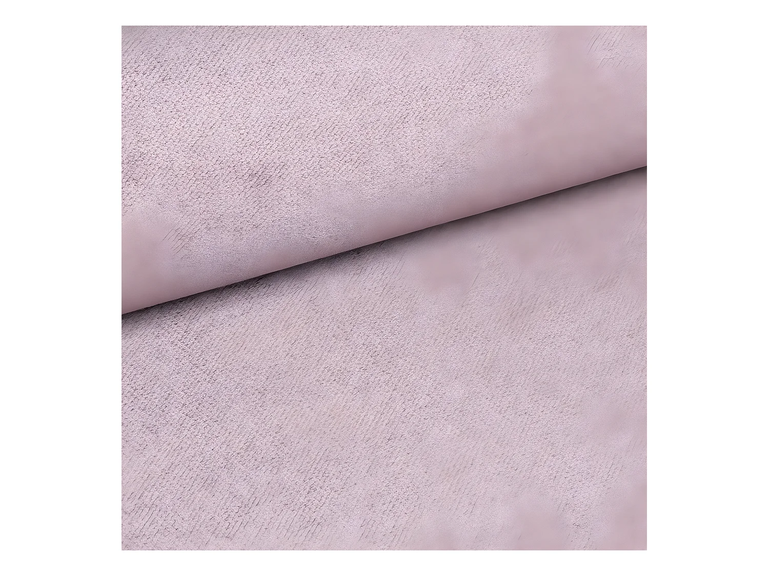 Canapé d'angle convertible gauche 4 places Wilson velours Rose