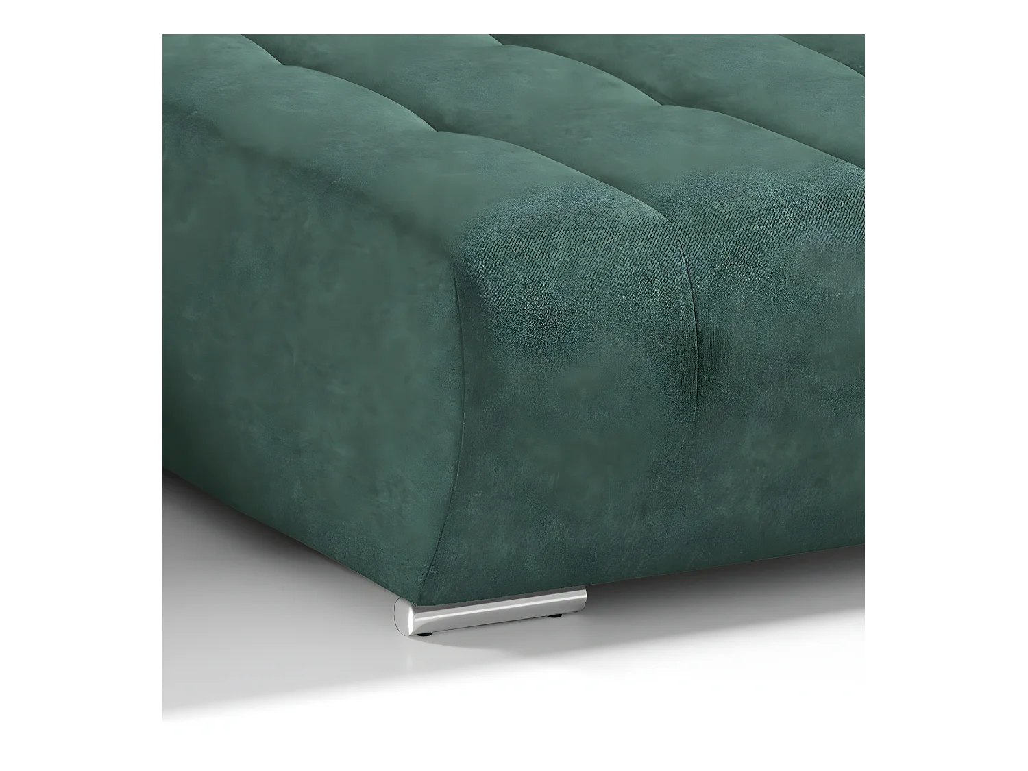 Canapé U 5 places convertible coffre Jonas Vert