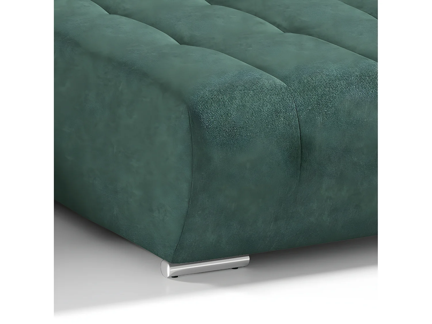 Canapé U 5 places convertible coffre Jonas Vert