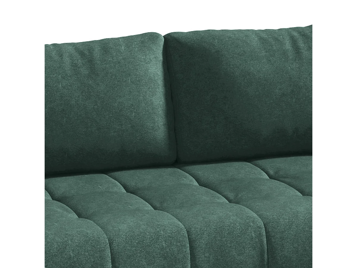 Canapé U 5 places convertible coffre Jonas Vert