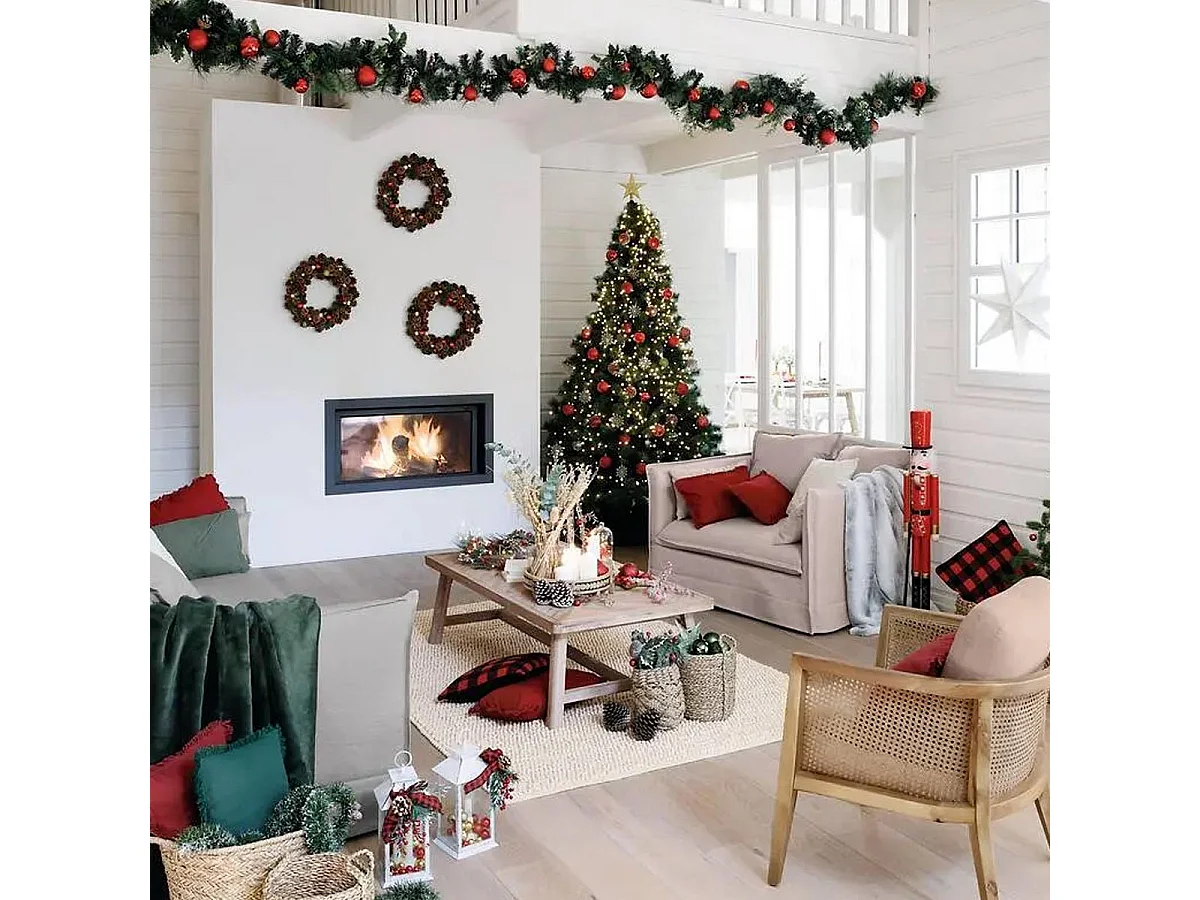 Casse Noisette Déco "La Piste" 106cm Rouge
