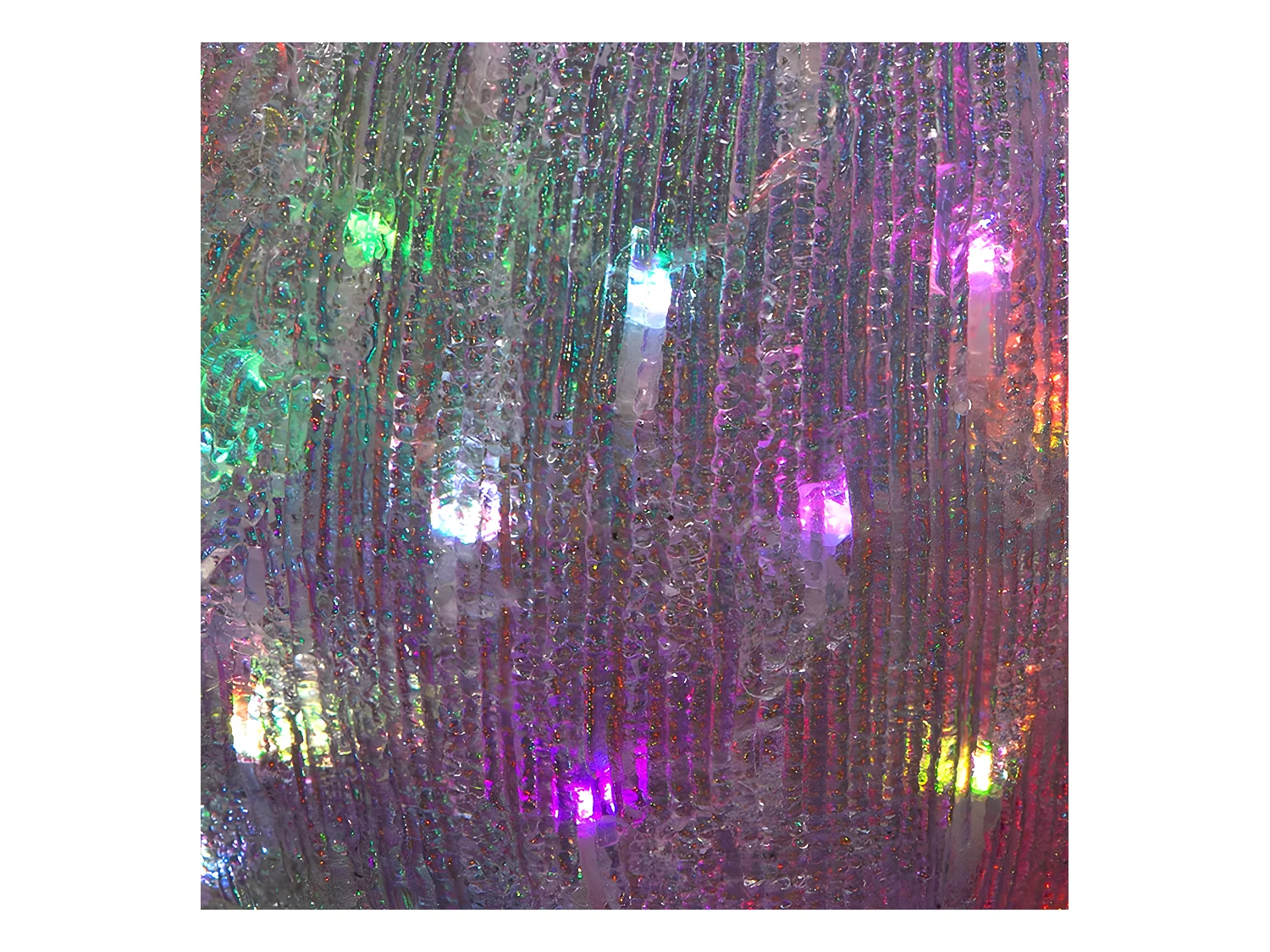 Décoration Lumineuse "Hibou" 47cm Multicolore