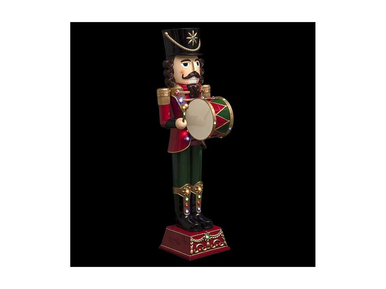 Décoration Animée "Casse Noisette" 122cm Multicolore