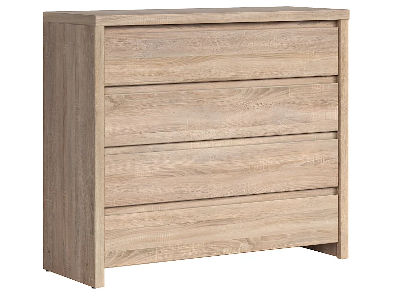 Soren Houten ladekast met 4 laden