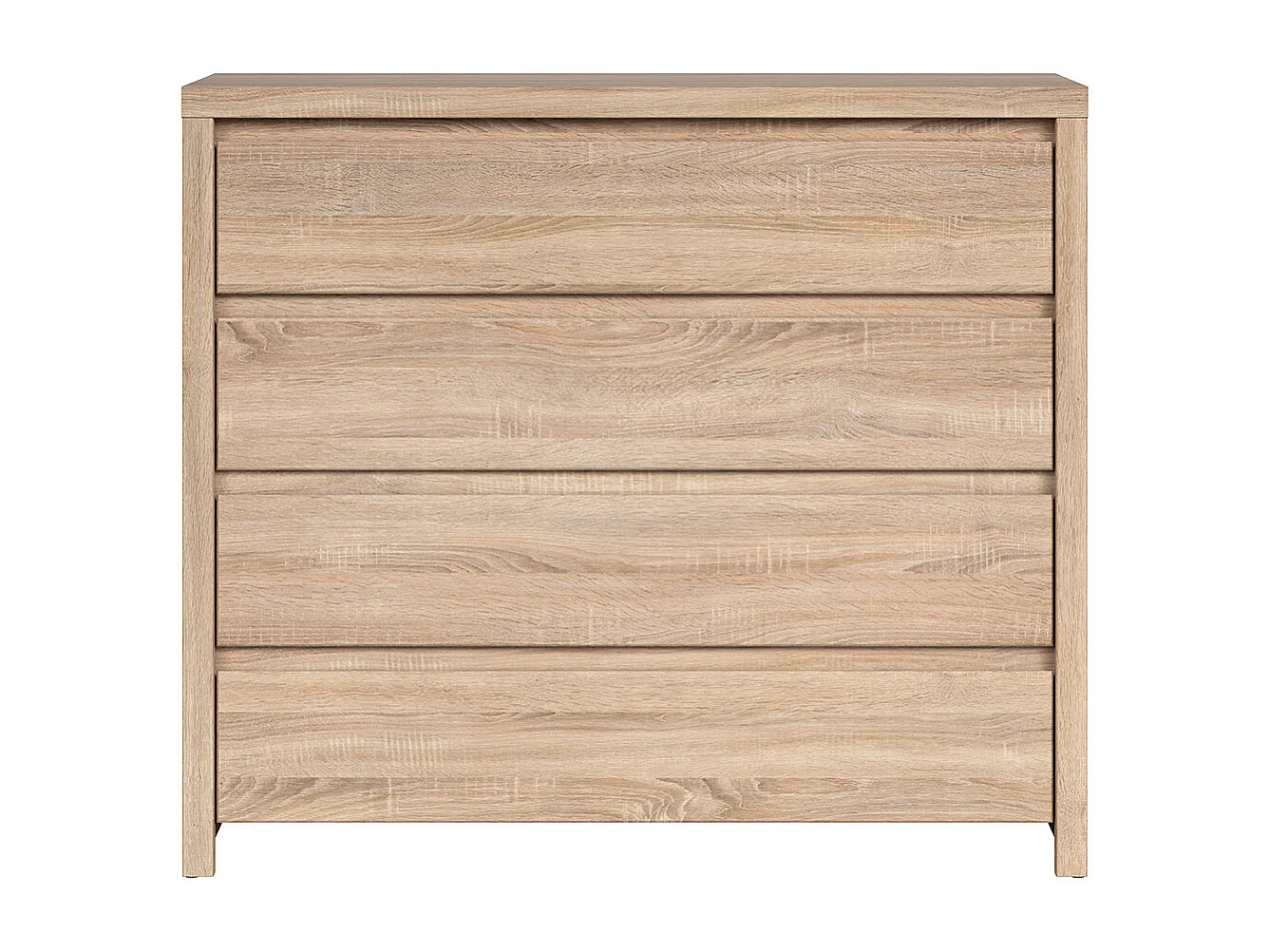 Soren Houten ladekast met 4 laden