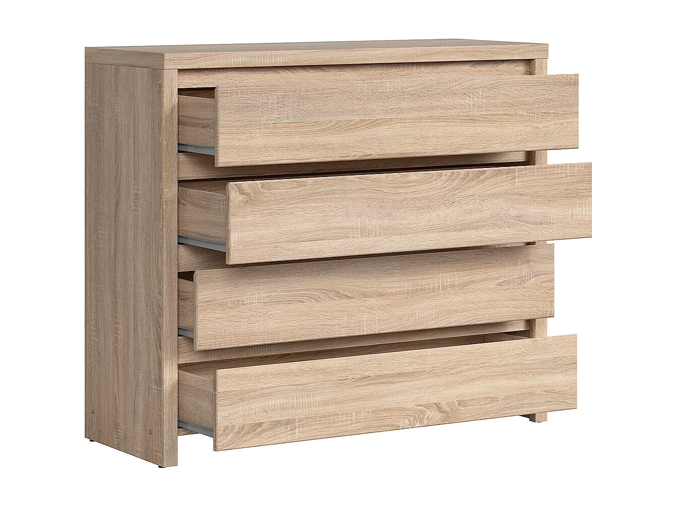 Soren Houten ladekast met 4 laden