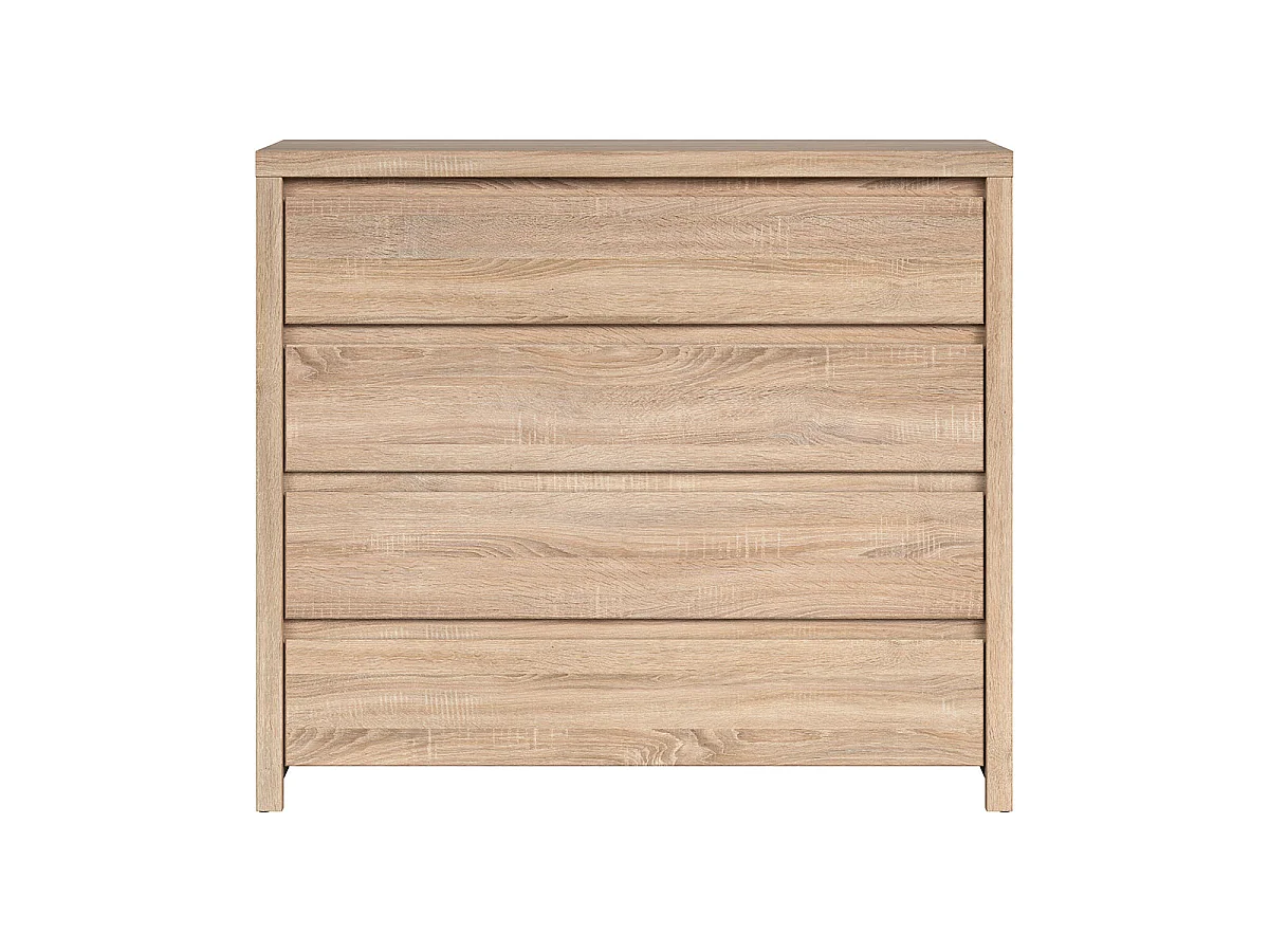 Soren Wood byrå med 4 lådor