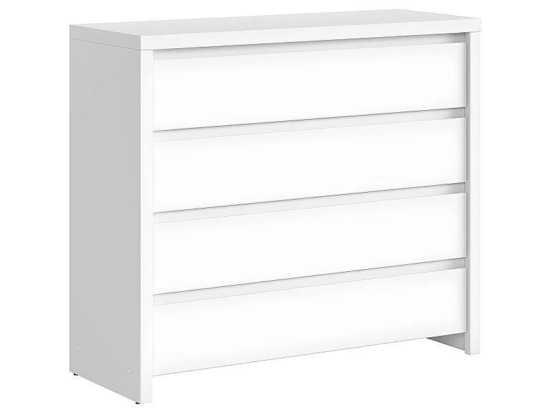 Commode 4 tiroirs Soren Blanc