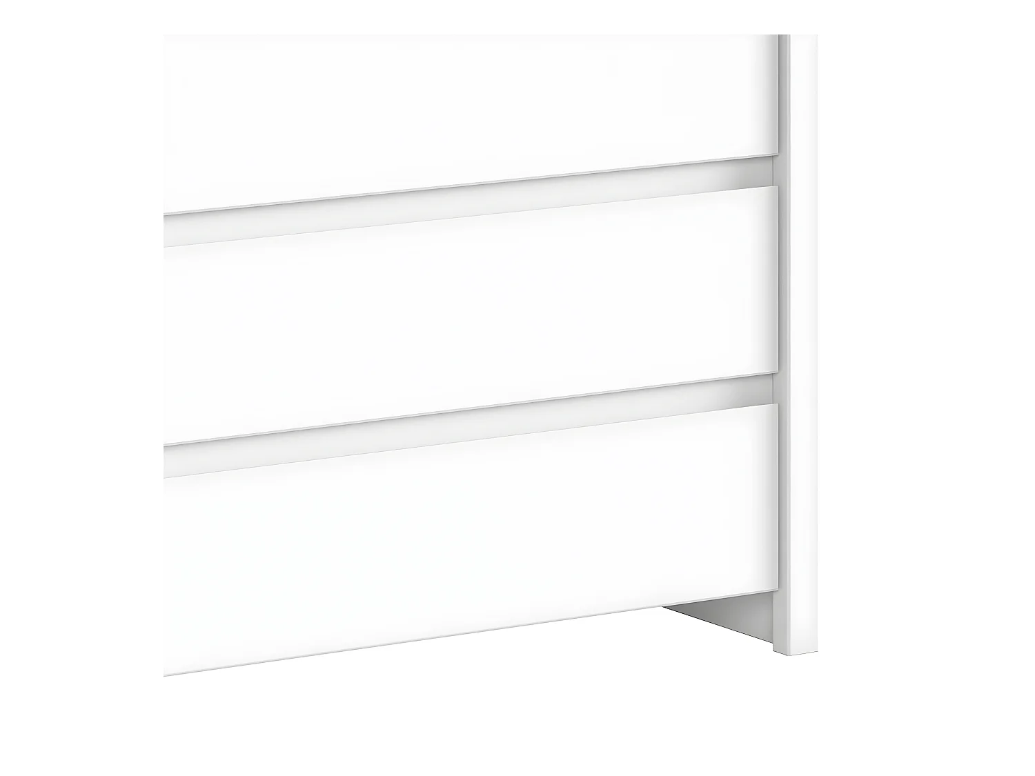 Cómoda 4 gavetas Soren branco mate 105cm