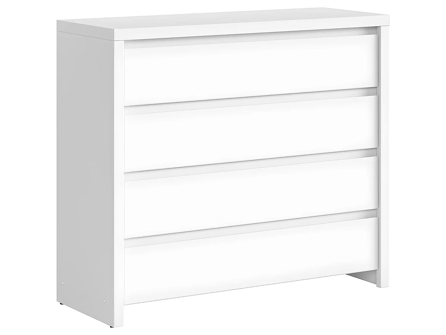 Commode 4 tiroirs Soren Blanc