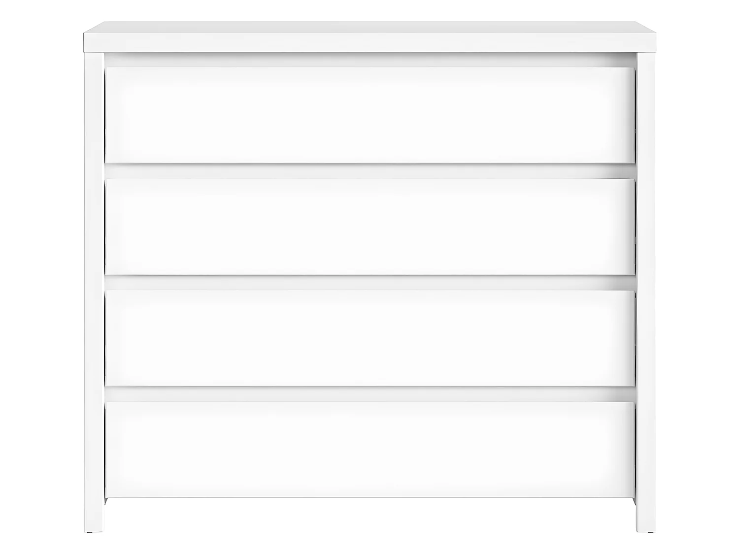 Commode 4 tiroirs Soren Blanc