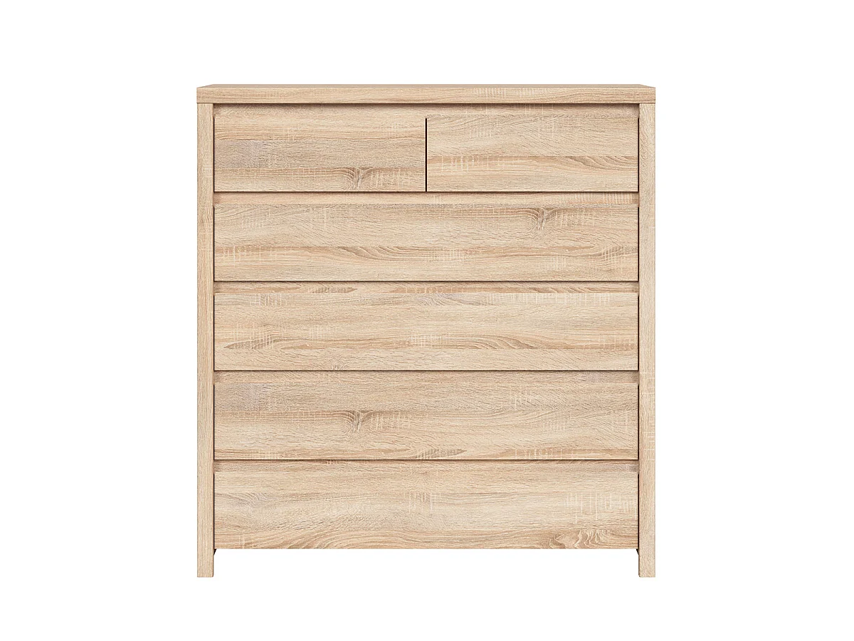 Soren Wood 6-låds byrå