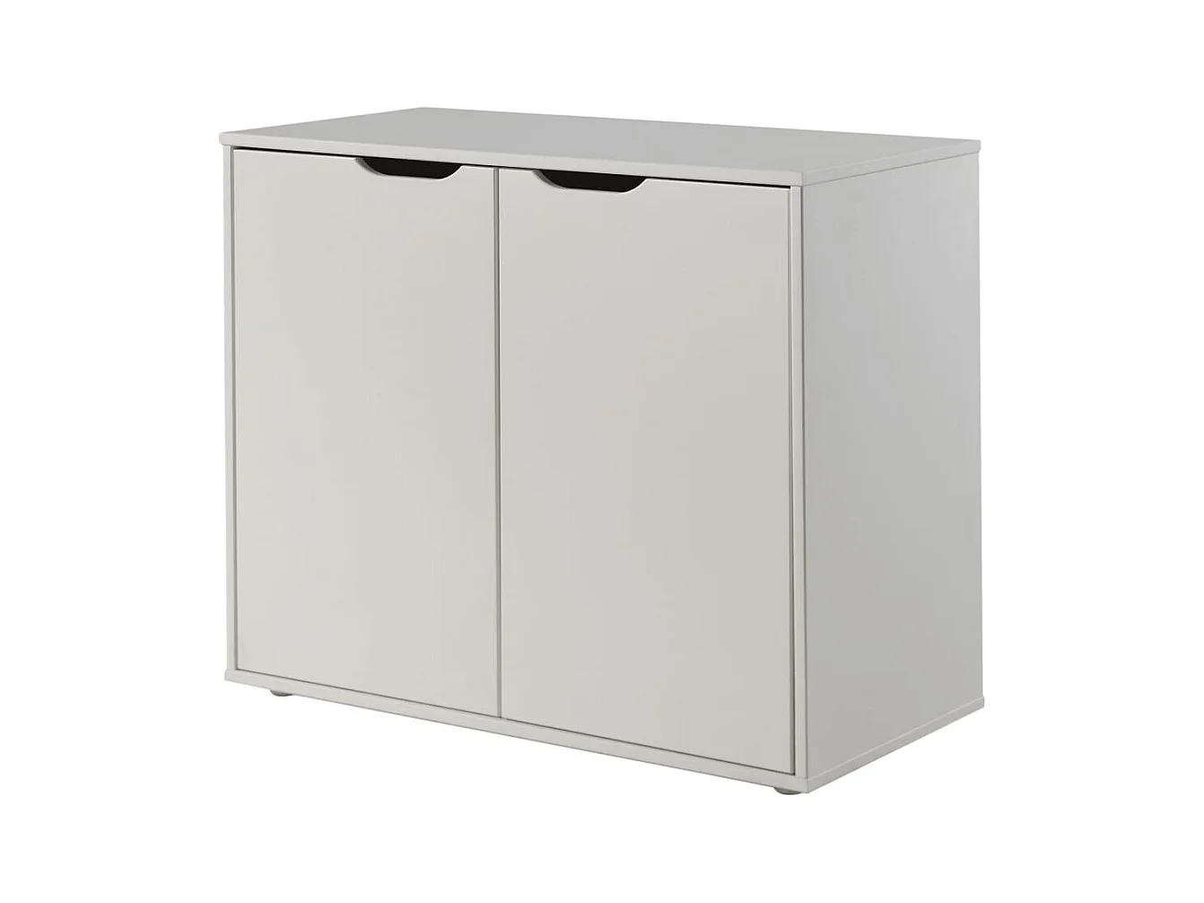 Commode 2 Portes Enfant "Pino" 86cm Blanc