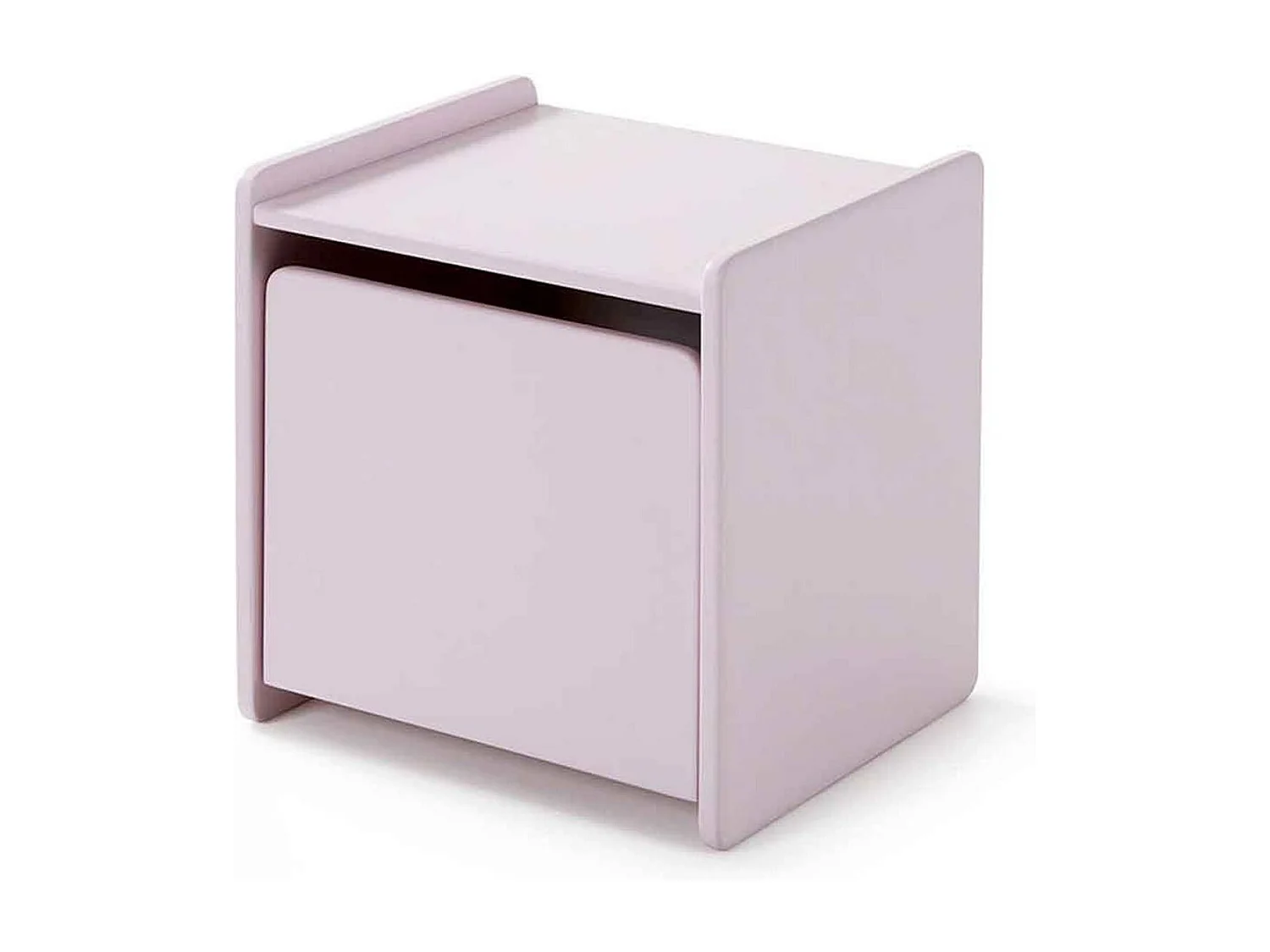 Table de Chevet Enfant "Kiddy" 40cm Rose