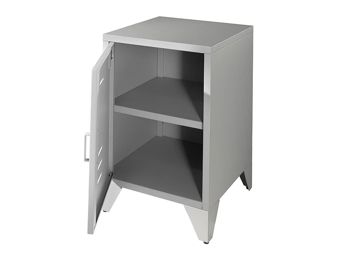 Table de Chevet Enfant "Bronxx" 60cm Gris