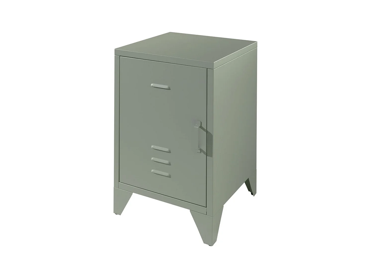 Table de Chevet Enfant "Bronxx" 60cm Vert Mat