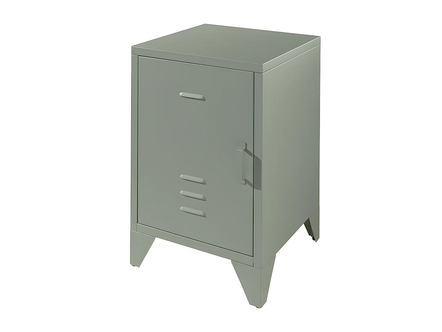 Table de Chevet Enfant "Bronxx" 60cm Vert Mat