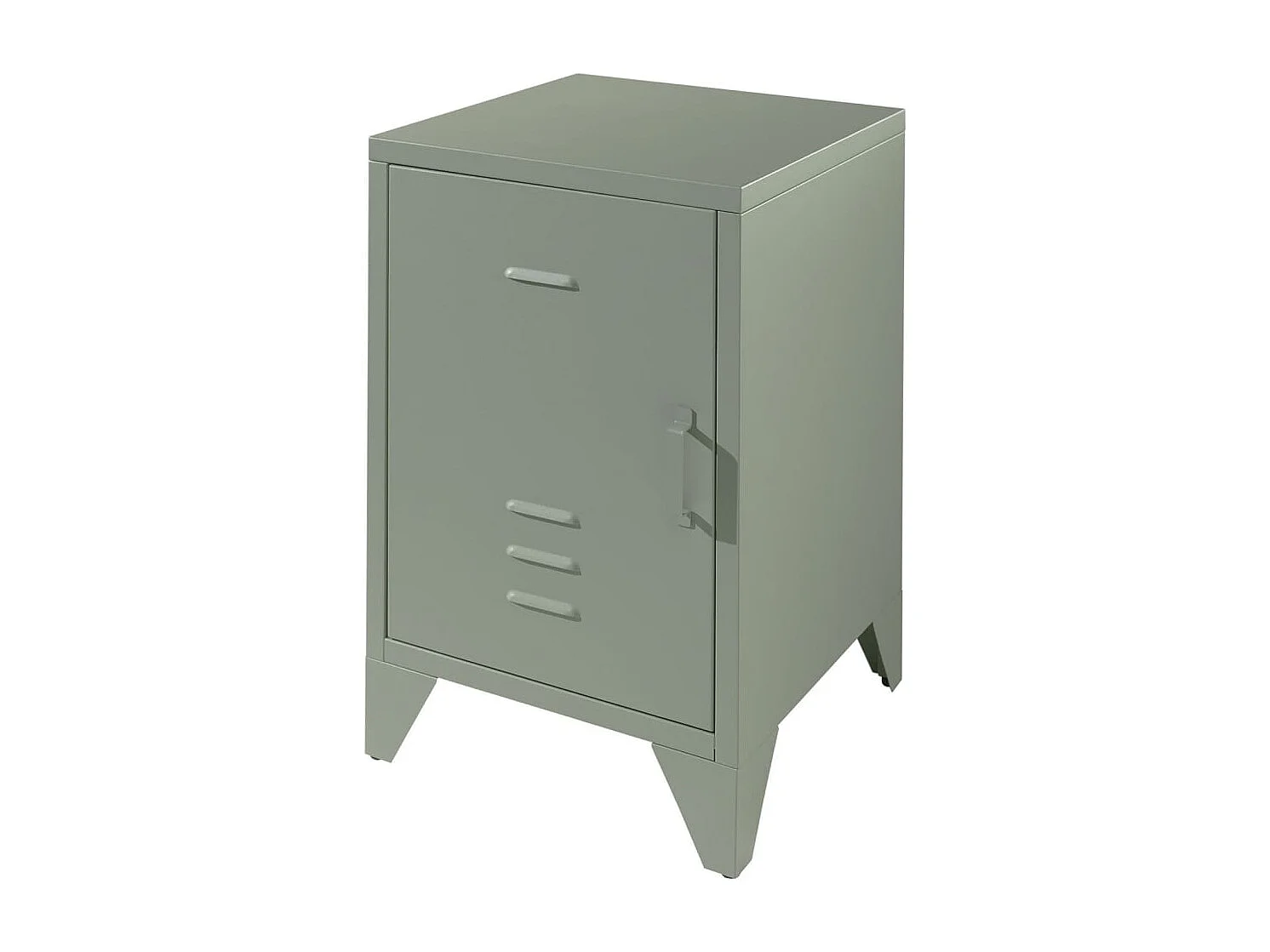 Table de Chevet Enfant "Bronxx" 60cm Vert Mat