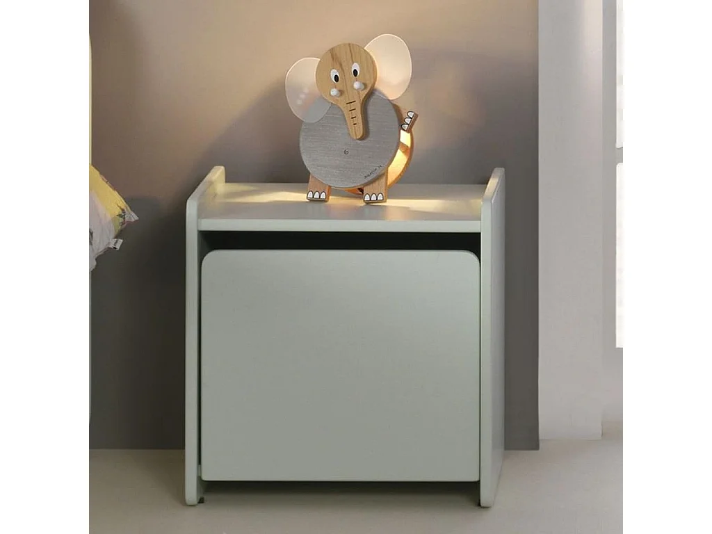 Table de Chevet Enfant "Kiddy" 40cm Vert Menthe