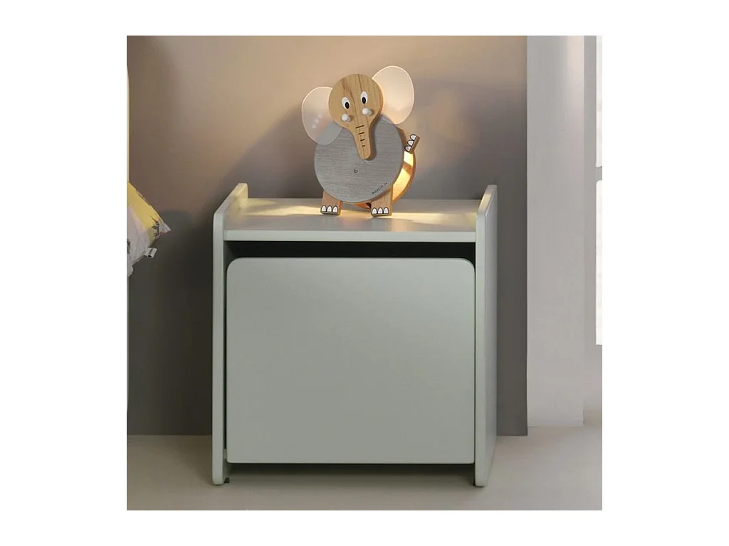 Table de Chevet Enfant "Kiddy" 40cm Vert Menthe