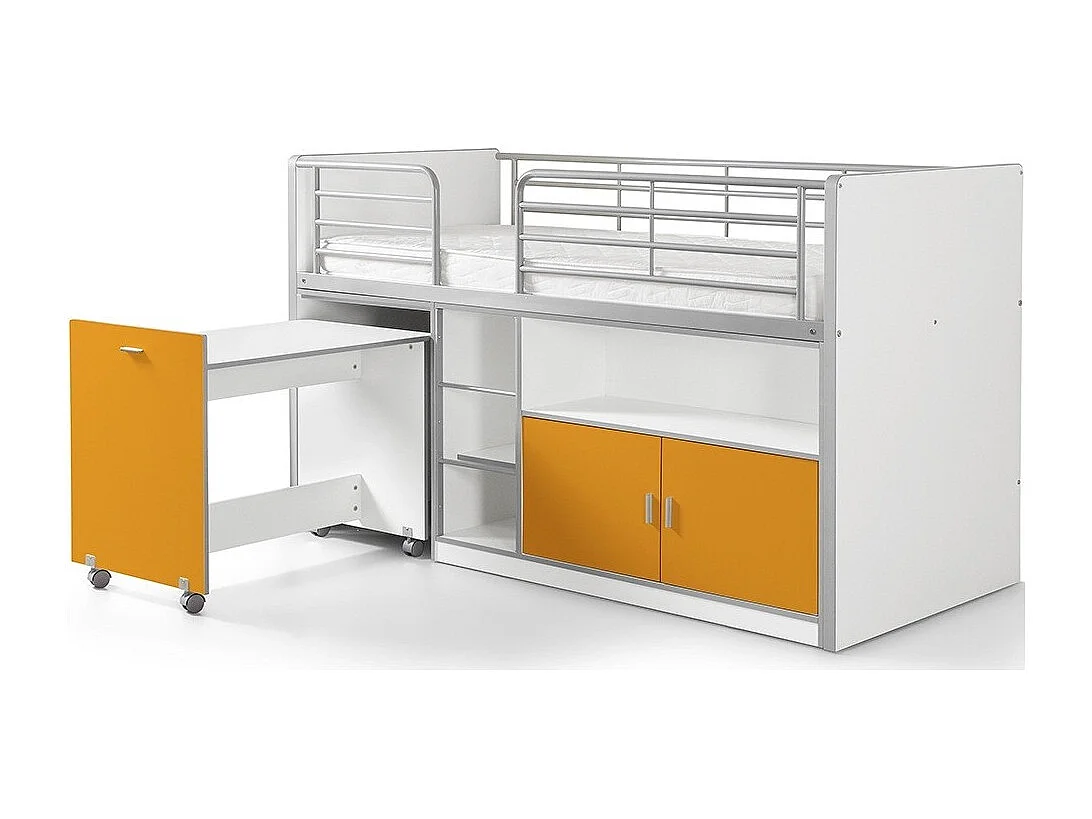 Lit Combiné Compact "Bonny" 90x200cm Orange