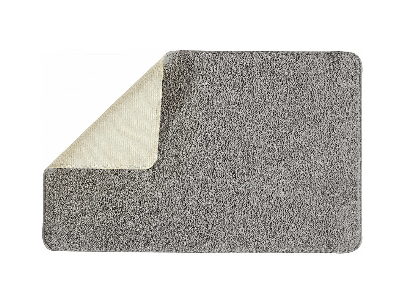 Tapis de bain gris 50x80cm