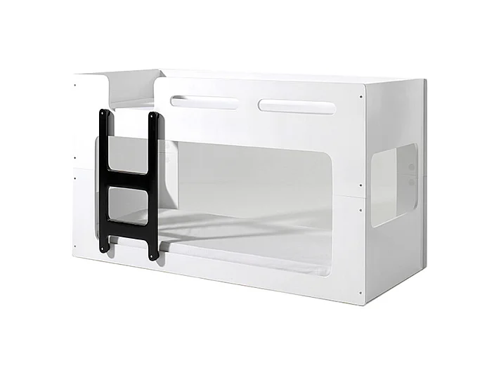 Litera 90x200 Somier Incluido Vipack Luca - Blanco