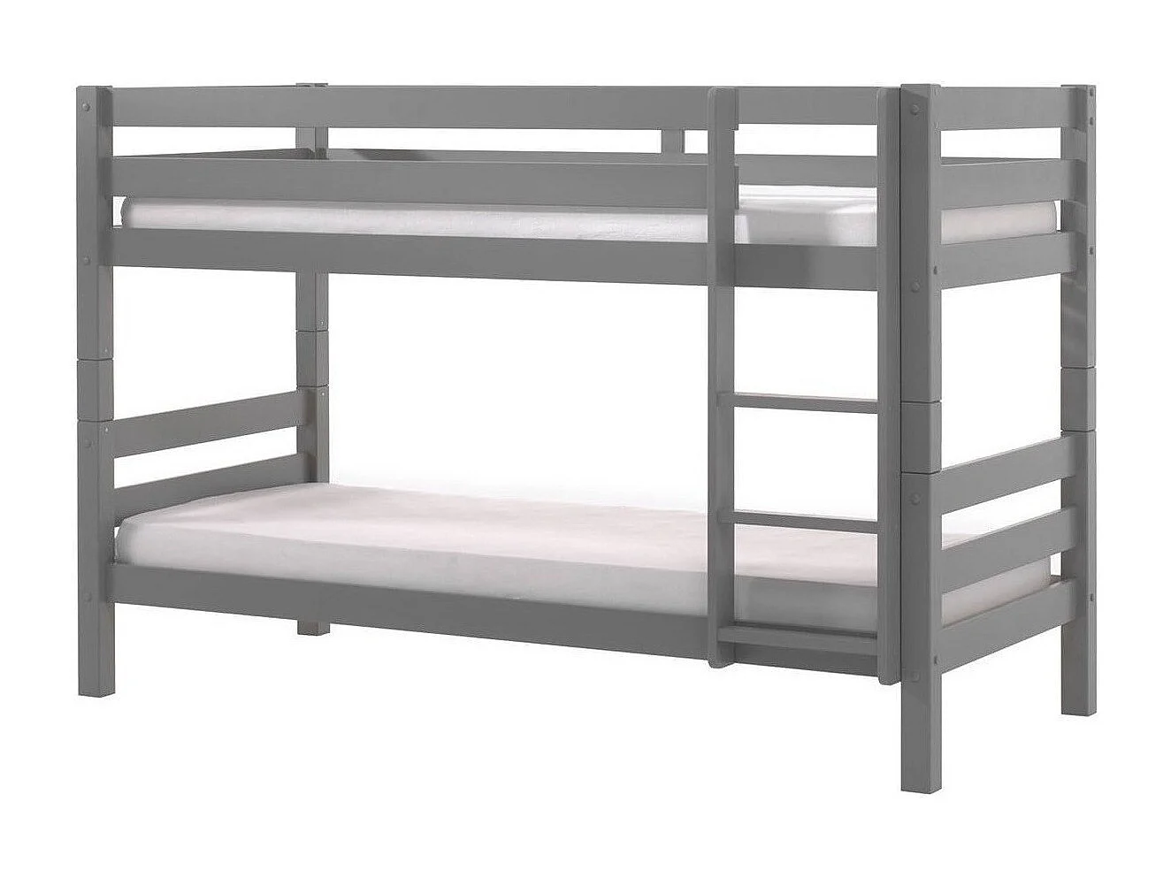 Lit Enfant Superposé "Pino" 90x200cm Gris