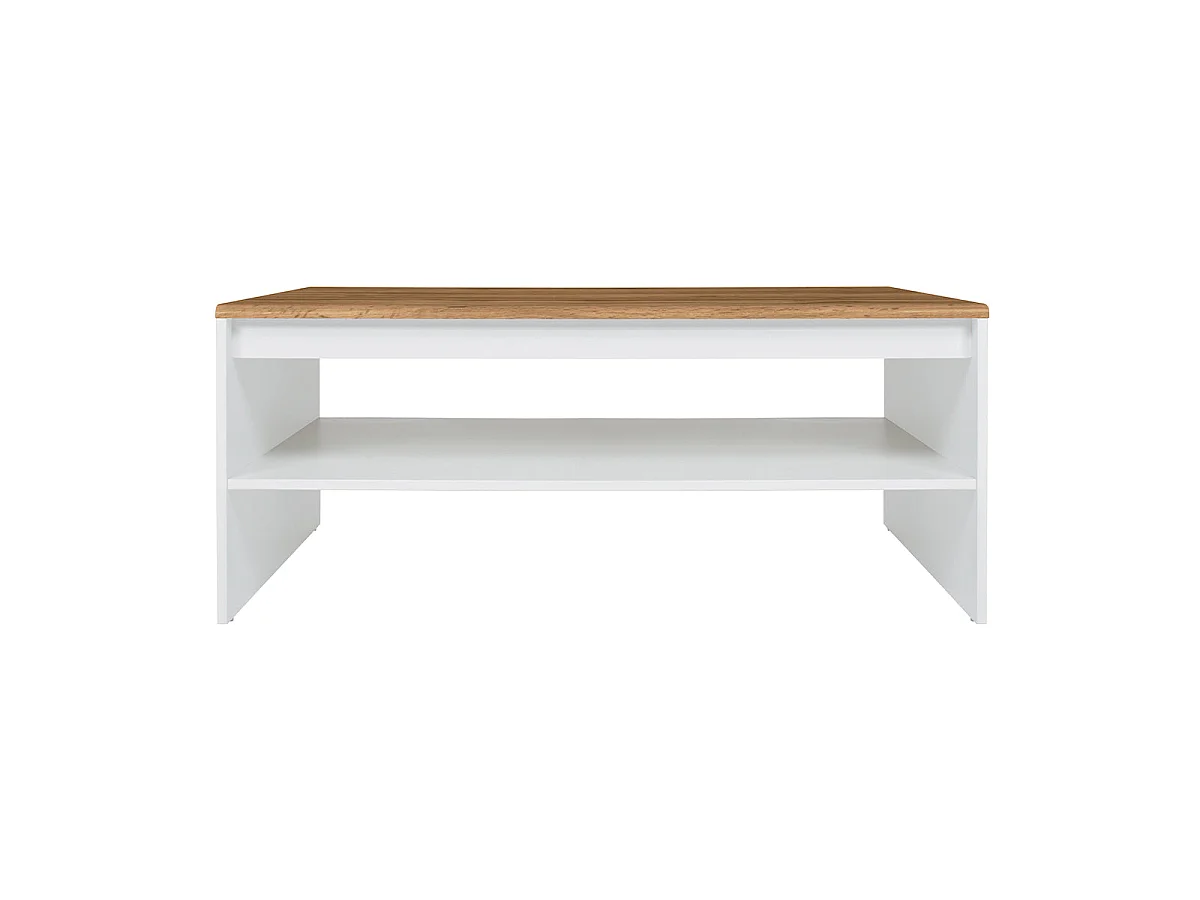 Table basse Hella Blanc et Bois