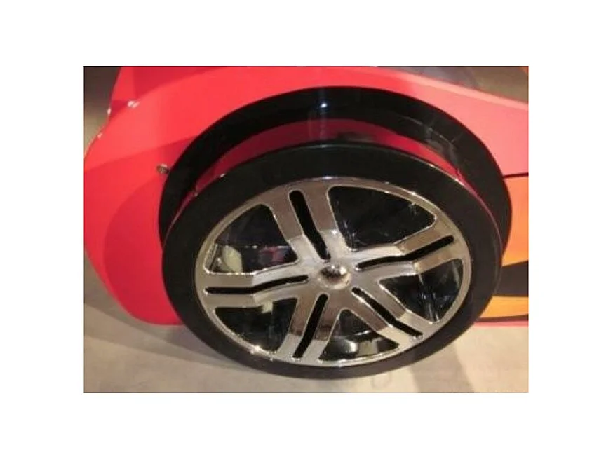 Lit Enfant Voiture "LeMans" 90x200cm Rouge