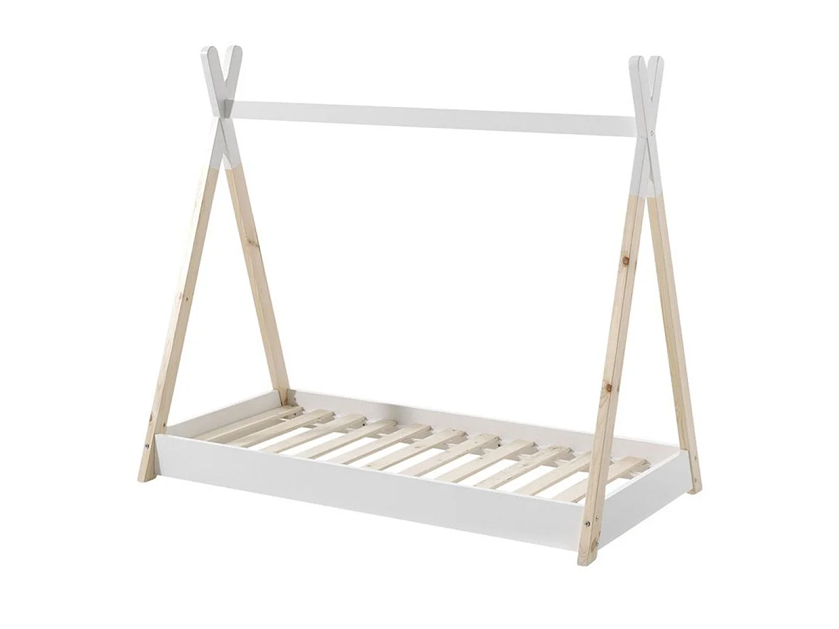 Lit Enfant Design "Tipi" 70x140cm Blanc
