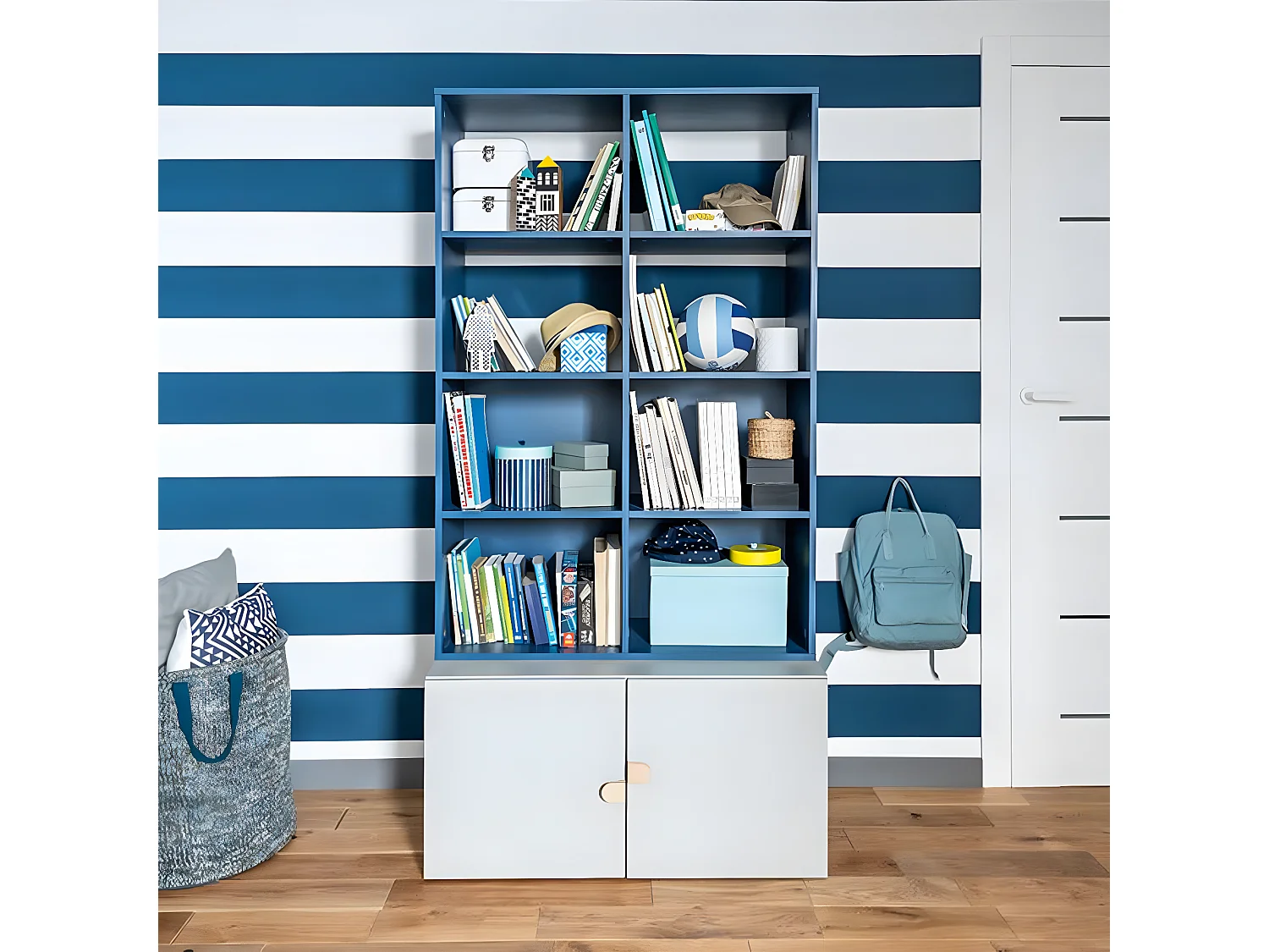 Bibliothèque Stige Bleu