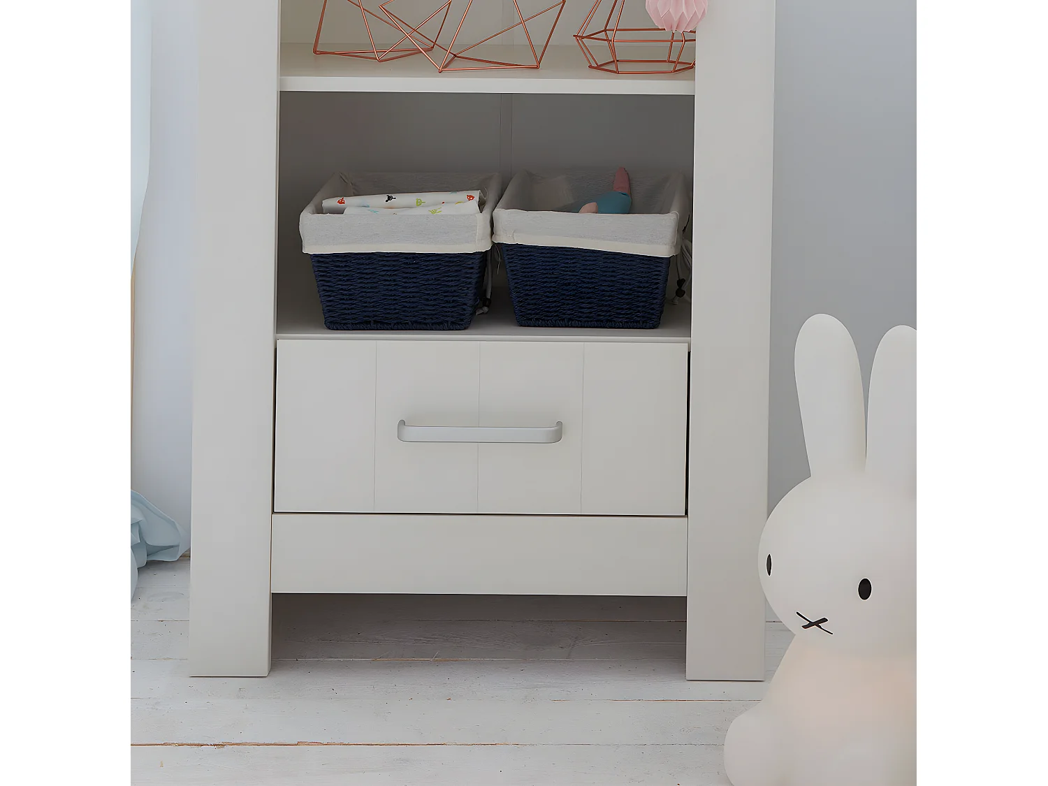 Bibliothèque Calmo Blanc