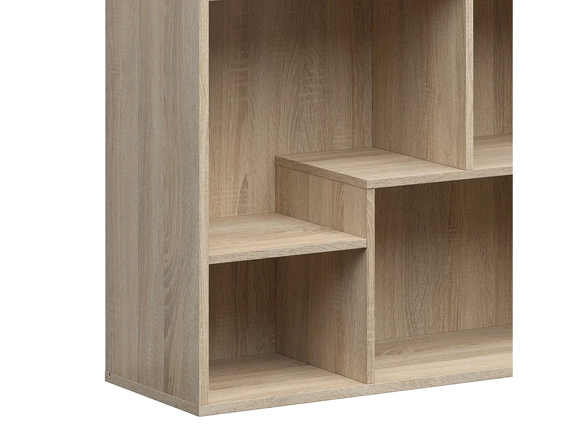 Bookcase 197 cm Edwin Light Wood