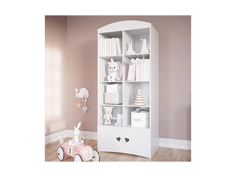 Kocot Kids Julia 2-deurs boekenkast - Wit